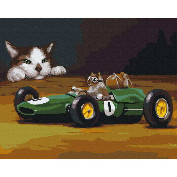 Картина по номерам Тварини, птахи та риби - Перегони ©Lucia Heffernan