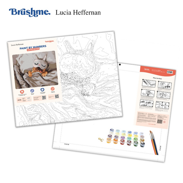 Картина по номерам Тварини, птахи та риби - Спляча красуня ©Lucia Heffernan