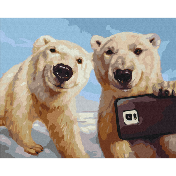 Картина по номерам Тварини, птахи та риби - Полярограм ©Lucia Heffernan