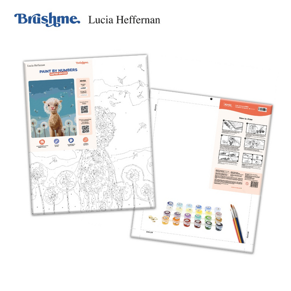 Картина по номерам Тварини, птахи та риби - Літні побажання ©Lucia Heffernan