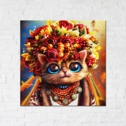 Кошка-осень ©Марианна Пащук