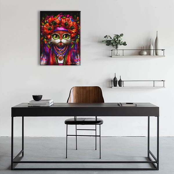 Постер на полотні - Кошка-мотанка ©Марианна Пащук