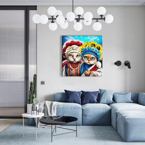 Постер на полотні - Лапка поддержки ©Марианна Пащук