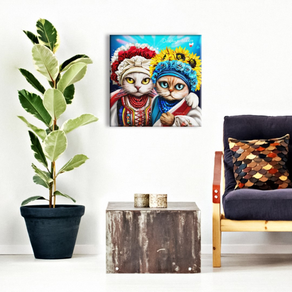 Постер на полотні - Лапка поддержки ©Марианна Пащук