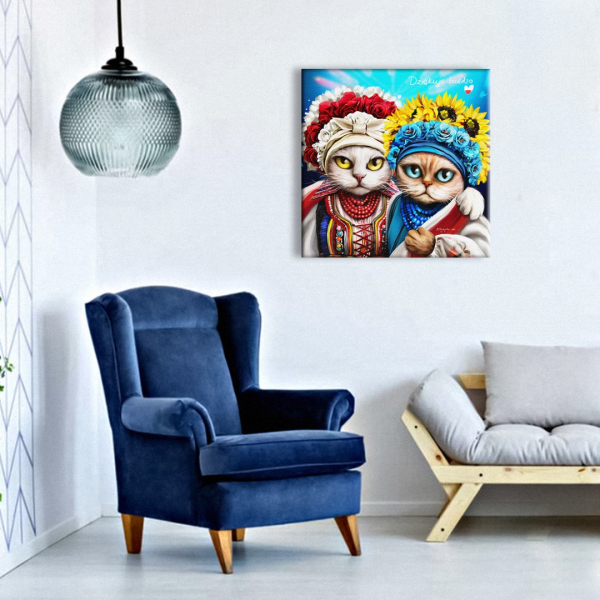 Постер на полотні - Лапка поддержки ©Марианна Пащук