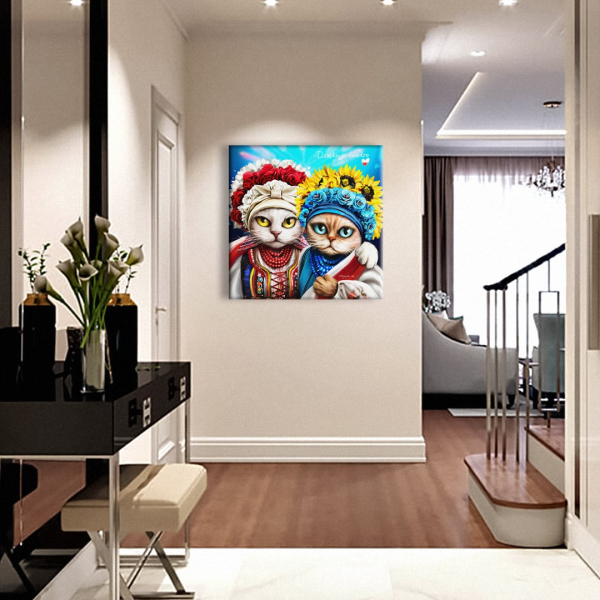 Постер на полотні - Лапка поддержки ©Марианна Пащук