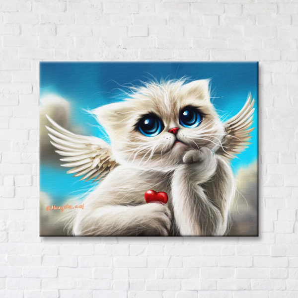 Постер на полотні - Амурчик ©Марианна Пащук