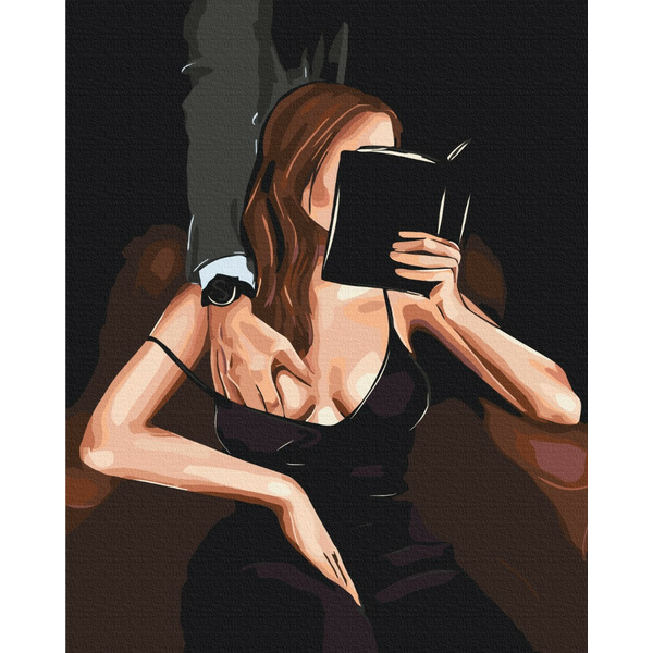 Картина по номерам Преміум картини - Пристрасна історія ©Alla Berezovska