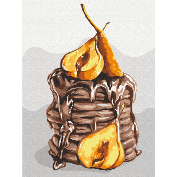 Картина по номерам Натюрморти - Грушева насолода © Anna Kulyk