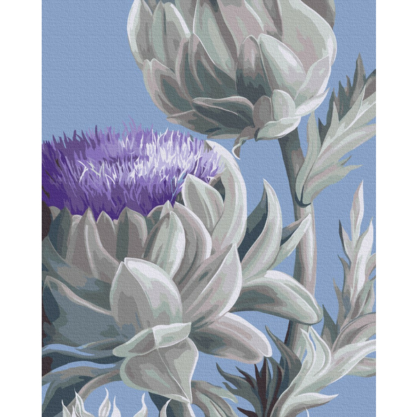 Картина по номерам Квіти - Артишоки © Yana Biluhina