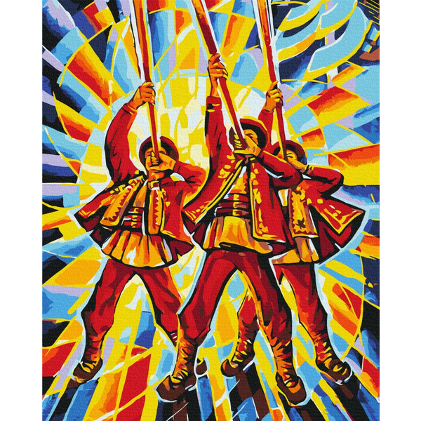 Картина по номерам Люди на картинах - Трембіти © Oleg Loburak