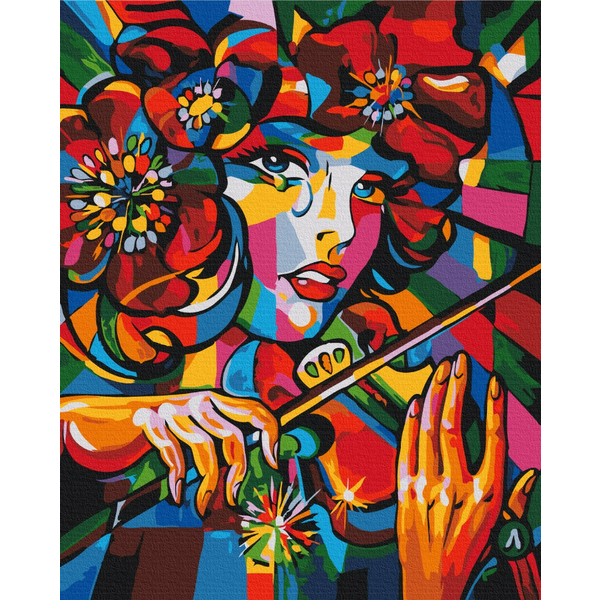 Картина по номерам Люди на картинах - Мелодия души © Oleg Loburak