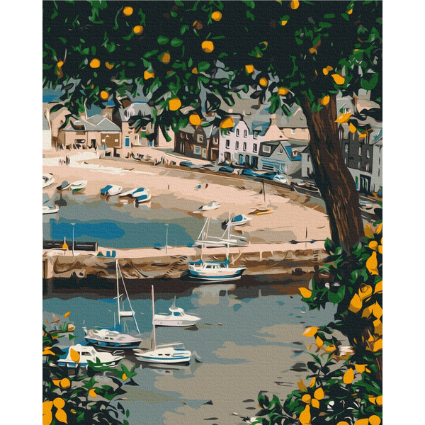 Картина по номерам Пейзажі - Мальовнича бухта