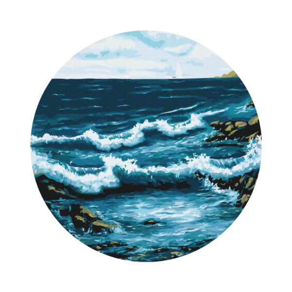 40 см - Океанские волны (Размер L)