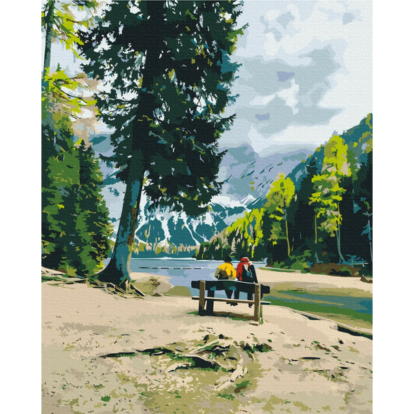 Картина по номерам Природа - Travelers © Roksolana Baran