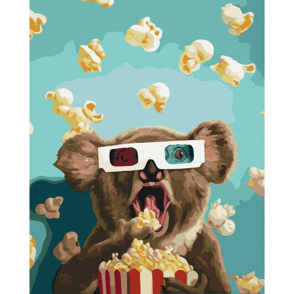 Картина по номерам Тварини, птахи та риби - Фільм в 3D ©Lucia Heffernan