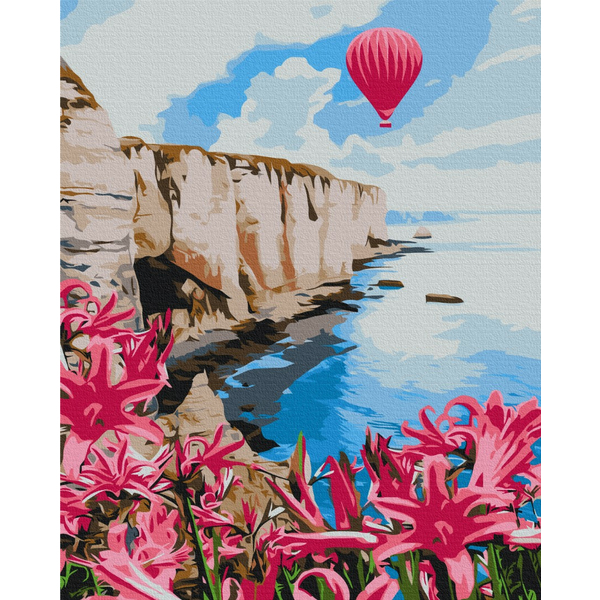 Картина по номерам Пейзажі - Розовый воздушный шар