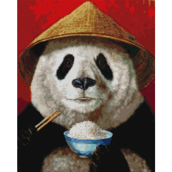 Алмазна мозаїка 40х50 - Панда ©Lucia Heffernan