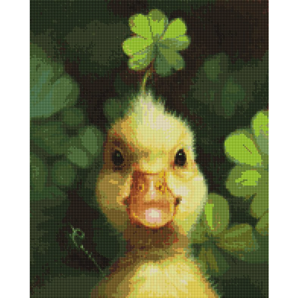 Алмазна мозаїка 40х50 - Утенок Удача © Lucia Heffernan