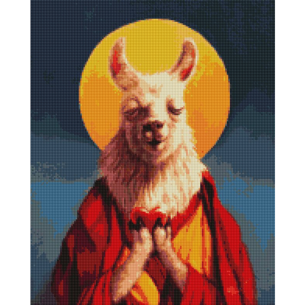 Алмазна мозаїка 40х50 - DALAI LAMA©Lucia Heffernan