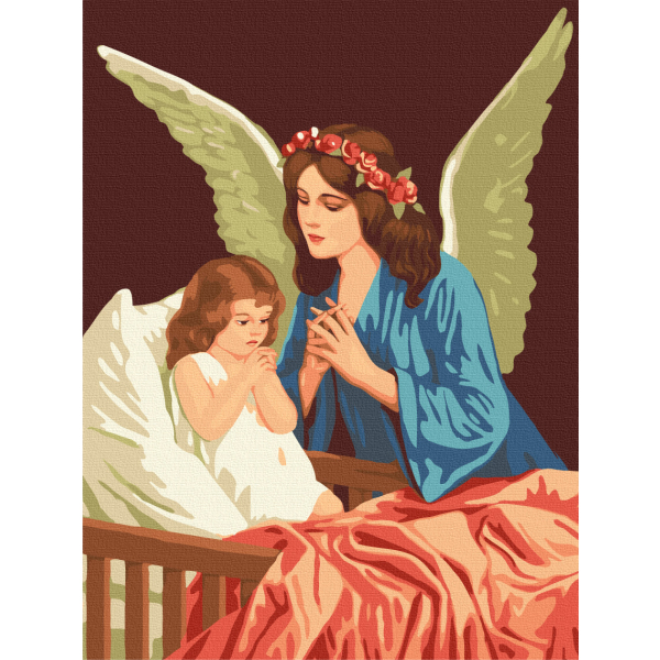 Картина по номерам Люди на картинах - Окрилені молитвою