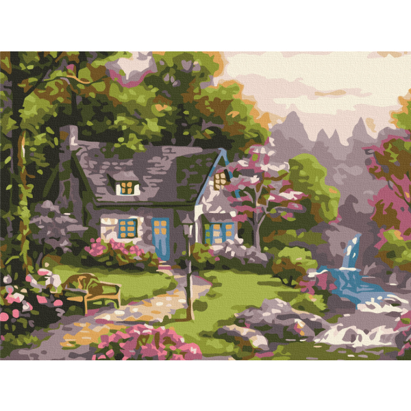 Картина по номерам Природа - Сказочный лес