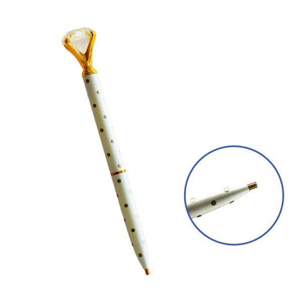 Аксесуари для алмазної мозаїки (281) - Белый стилус для алмазной мозаики 