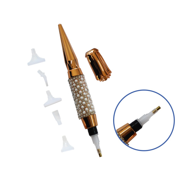 Аксесуари для алмазної мозаїки (281) - Стилус з додатковим місцем для насадок 