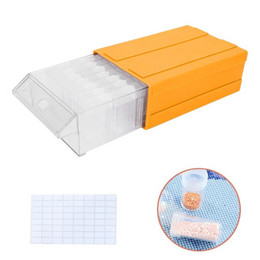 Квадратный контейнер для стразов: совершенная организация вашего творческого процесса