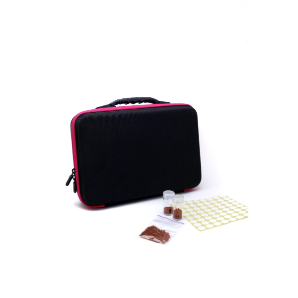 Аксесуари для алмазної мозаїки (281) - Кейс для хранения алмазных стразов (60 ячеек) Красный