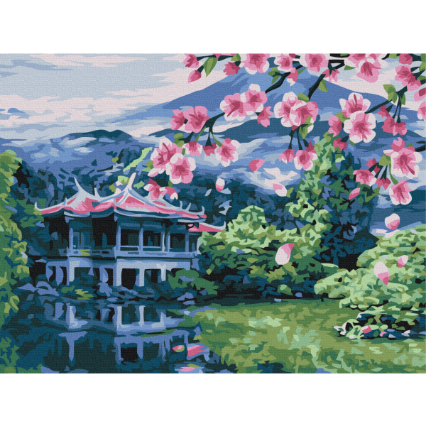 Картина по номерам Города - Подих Японії