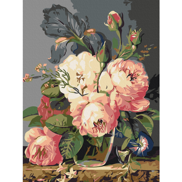 Картина по номерам Квіти - Лето в натюрморте