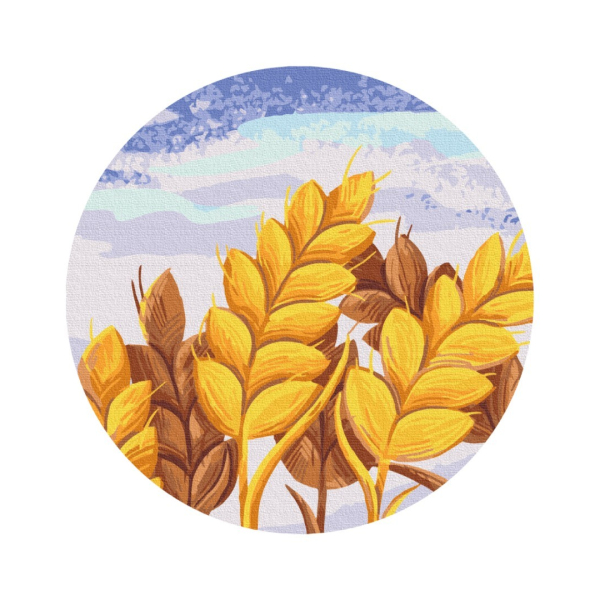 Картина по номерам Преміум картини - Колоски © Didevych Kateryna