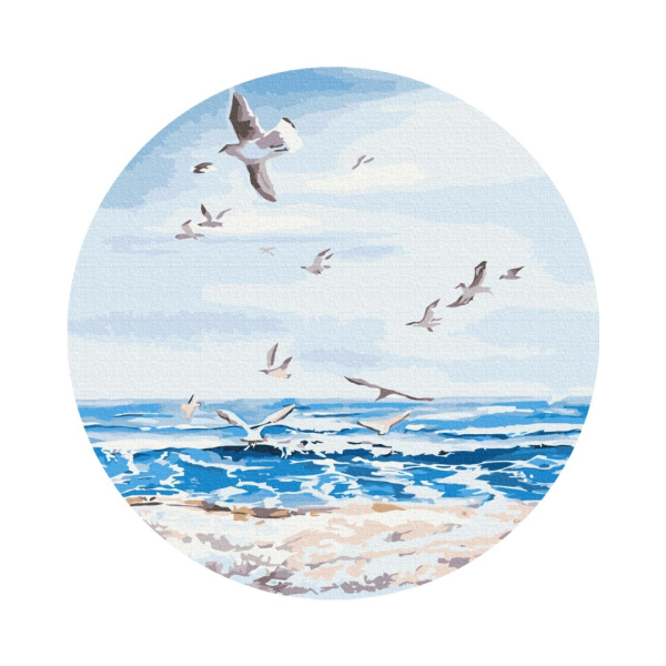 Картина по номерам Преміум картини - Політ над морем © Iryna Ponna