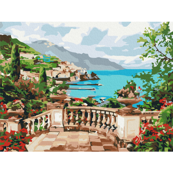 Картина по номерам Преміум картини - Вид на море