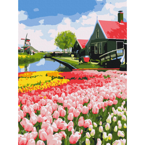 Картина по номерам Преміум картини - Голландська провінція