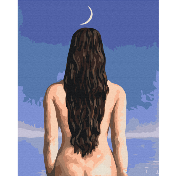 Картина по номерам Преміум картини - Вечірня сукня. Рене Магрітт