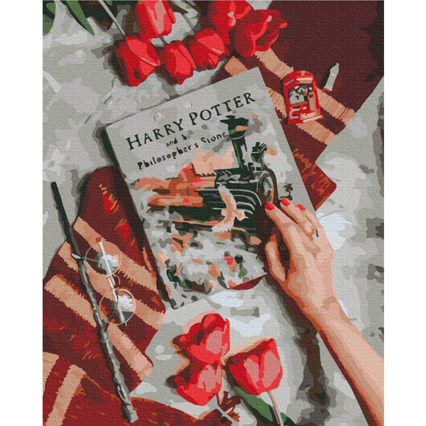 Картина по номерам Преміум картини - Знайомство з магічним світом Гаррі © Eka Udaltsova