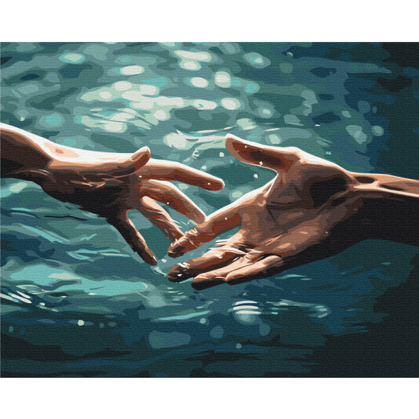 Картина по номерам Романтика - Мить з'єднання