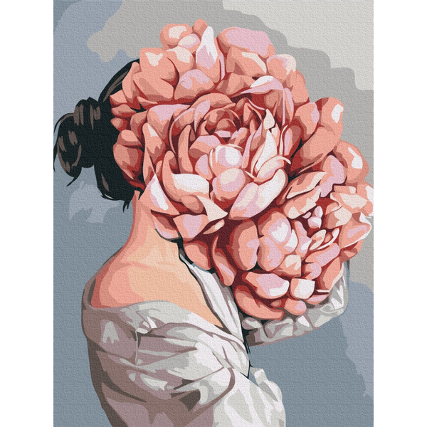 Картина по номерам Преміум картини - Загадка піонів © Mykhailyshyna Daria