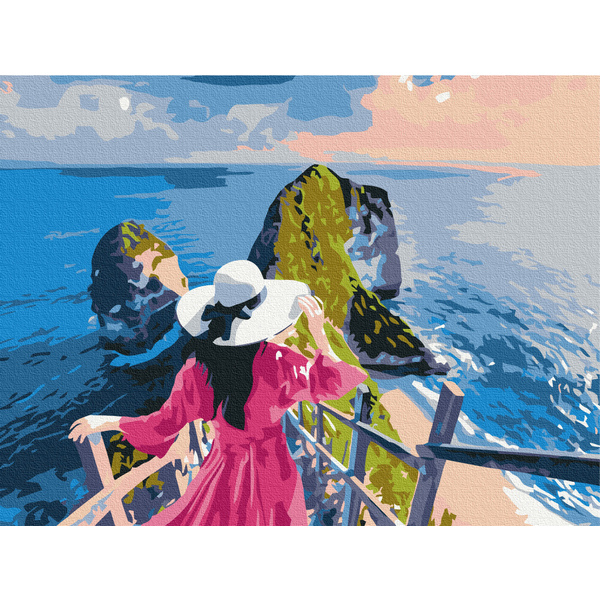 Картина по номерам Преміум картини - Леді на островах