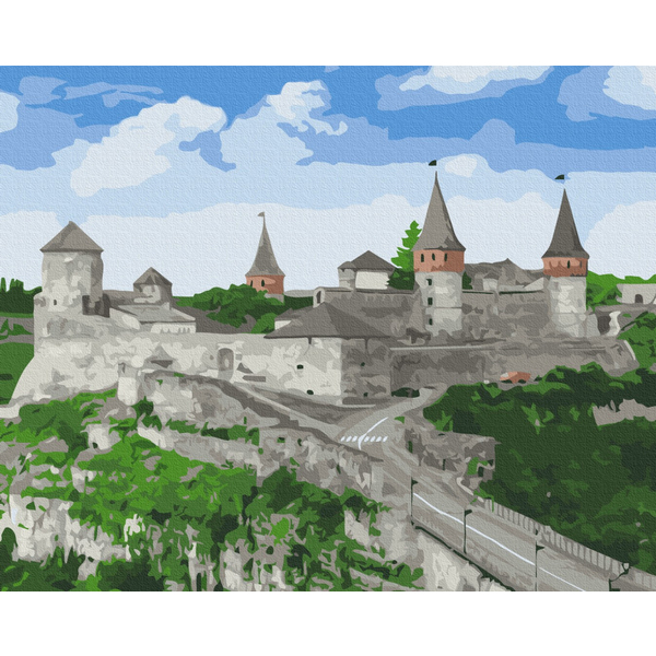 Картина по номерам Преміум картини - Кам'янець-Подільська фортеця