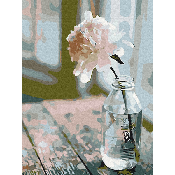 Картина по номерам Преміум картини - Витончений піон