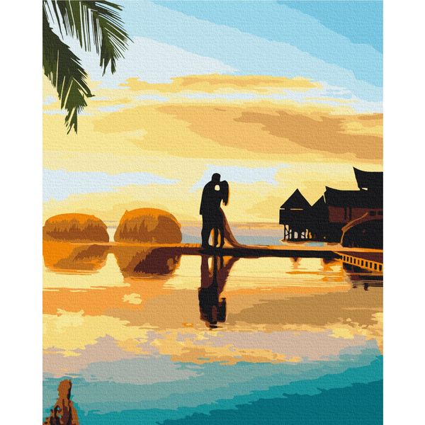 Картина по номерам Преміум картини - Схід кохання