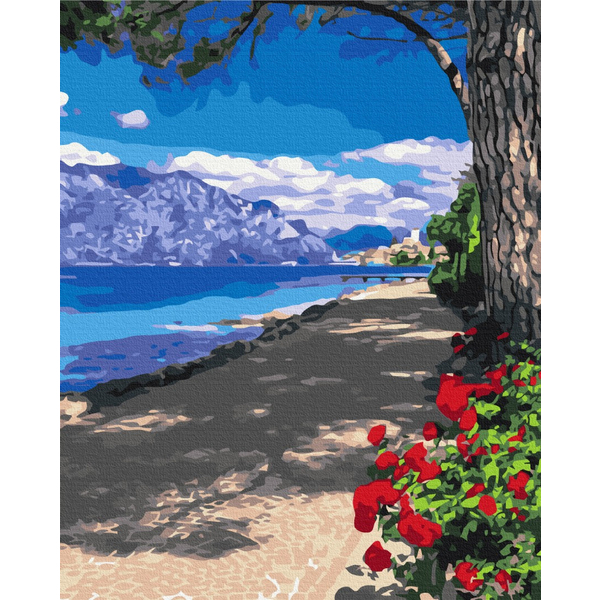 Картина по номерам Преміум картини - Мальовнича алея