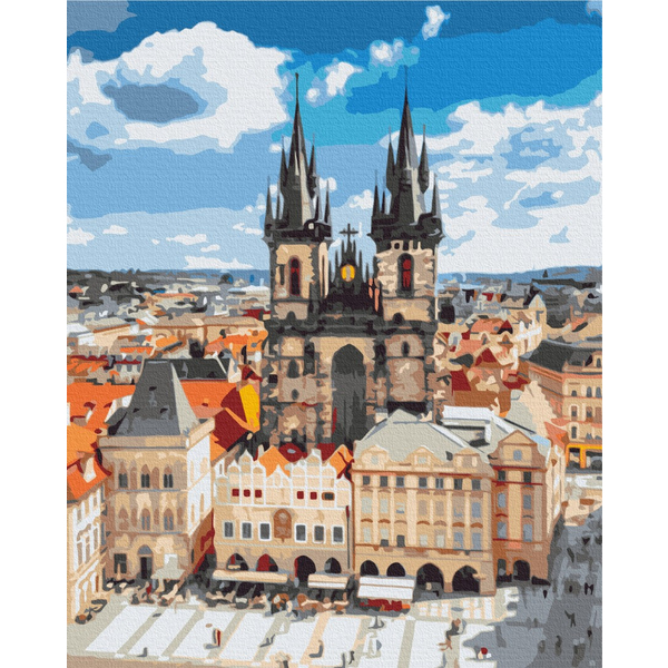 Картина по номерам Преміум картини - Ратуша Праги