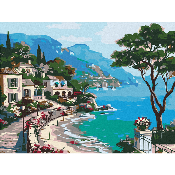 Картина по номерам Преміум картини - Італійська набережна