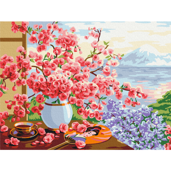 Картина по номерам Преміум картини - Японський натюрморт