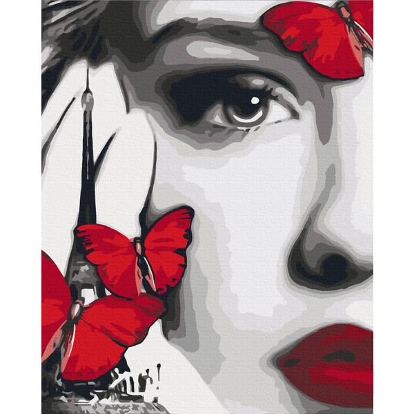 Картина по номерам Преміум картини - Глибокий погляд