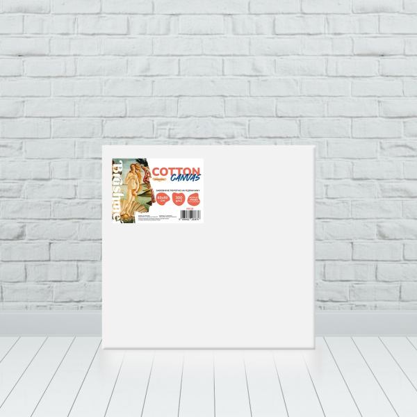 Полотна на підрамнику бавовняне - Холст коттон 60х80